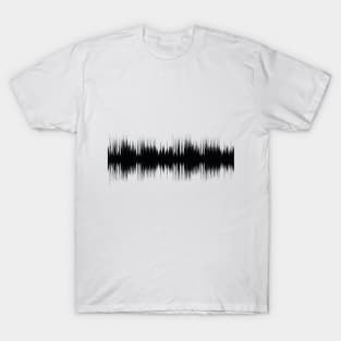 Sound waves design T-Shirt